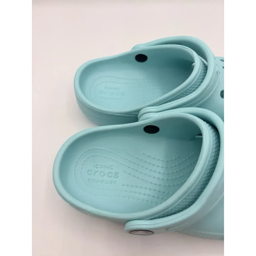Crocs Kids Classic Clog Size C13 EU 31 Retro Teal NWT